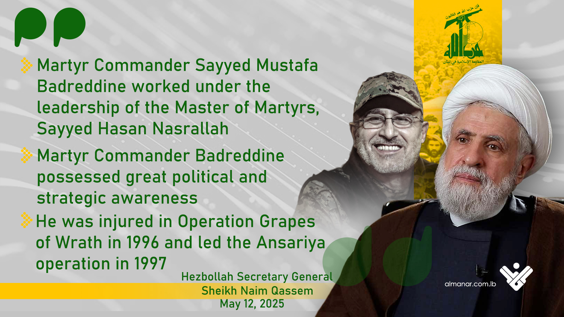 Hezbollah Sayyed Mustafa Badreddine